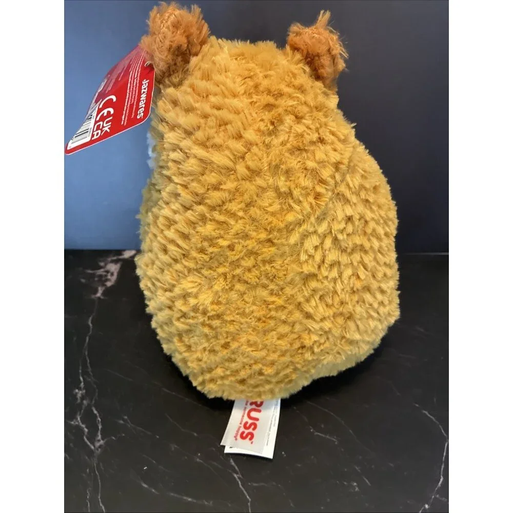 Russ Plush Hamster Holding Rainbow Heart Stuffed Animal Toy Valentines Gift